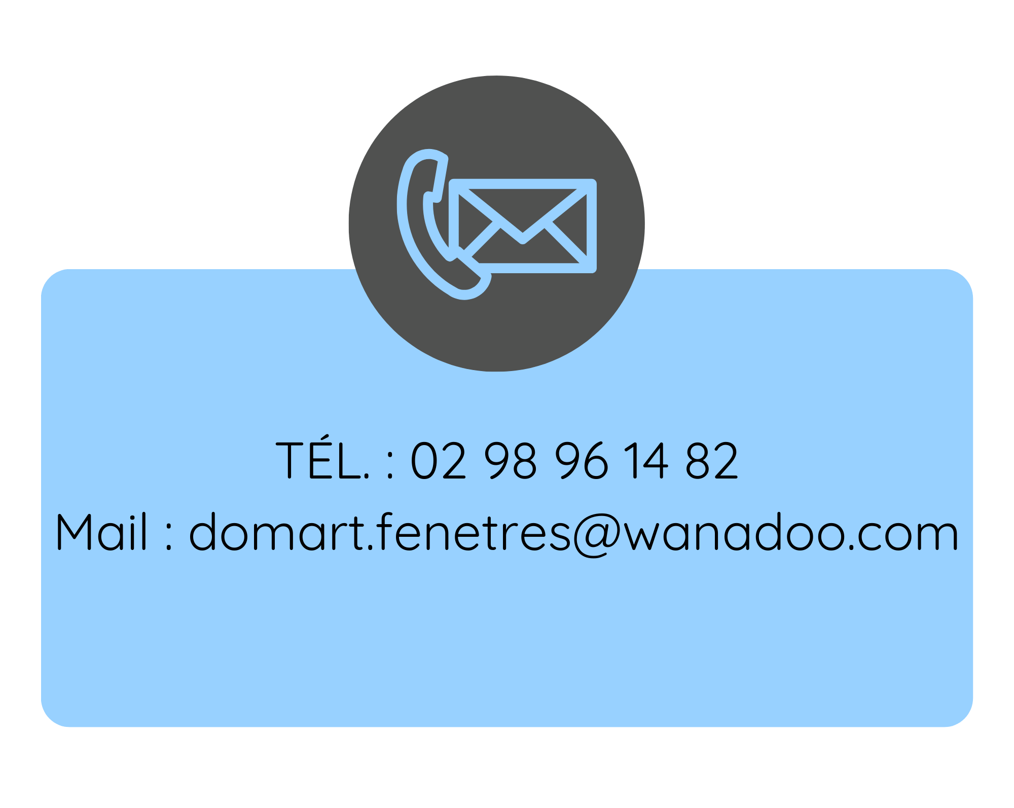 telephone domart fermeture