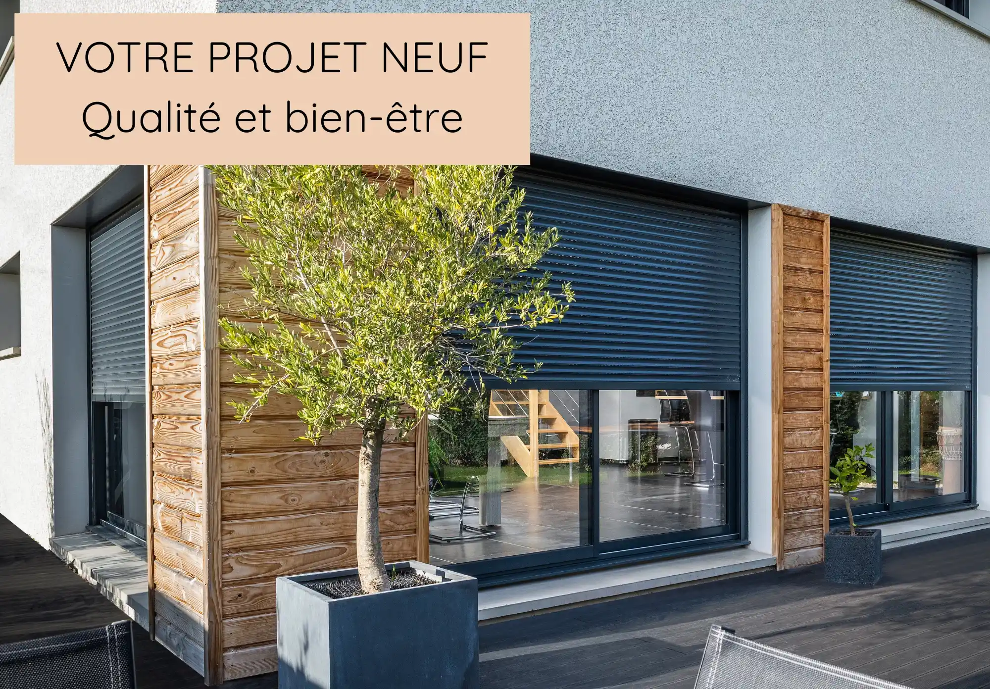 volet roulant - projet neuf